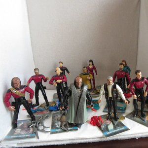 Star Trek Playmates Toys Figures Lot